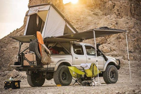 4x4 Car rental Zimbabwe with camping gears